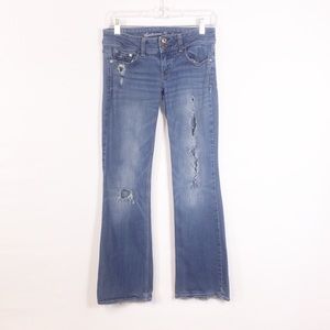 American Eagle Stretch Artist Distressed Jeans